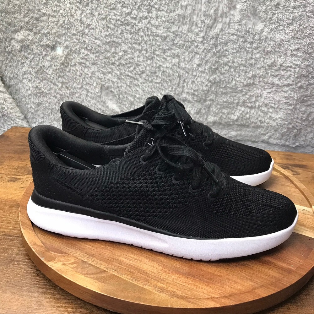 Kizik Lima Sneakers Mens 6.5 Womens 8‎ Black HandsFree Slip On Knit Shoes